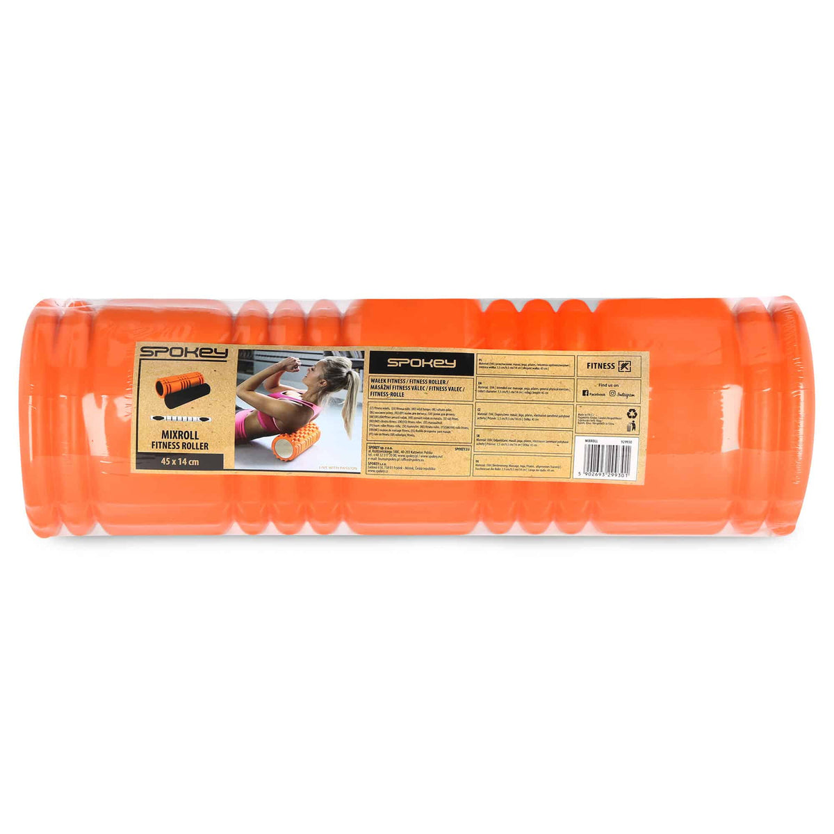 Spokey MIXROLL 3in1 masāžas rullis 45