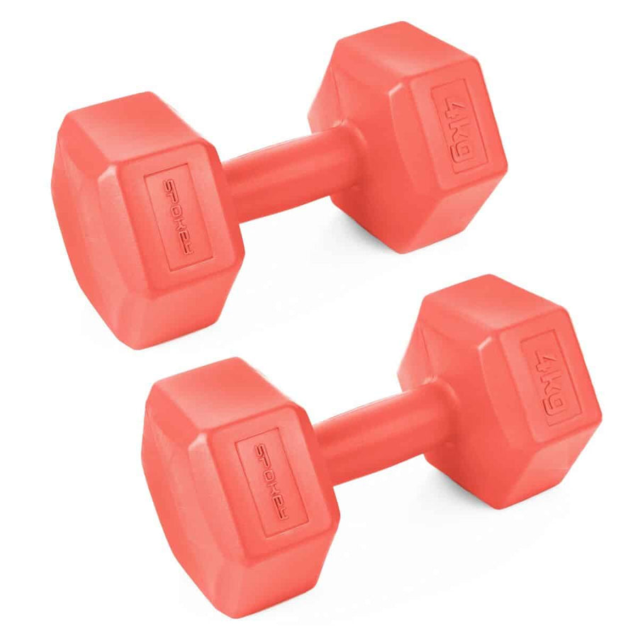 Spokey MONSTER hanteles 2×4 kg RD