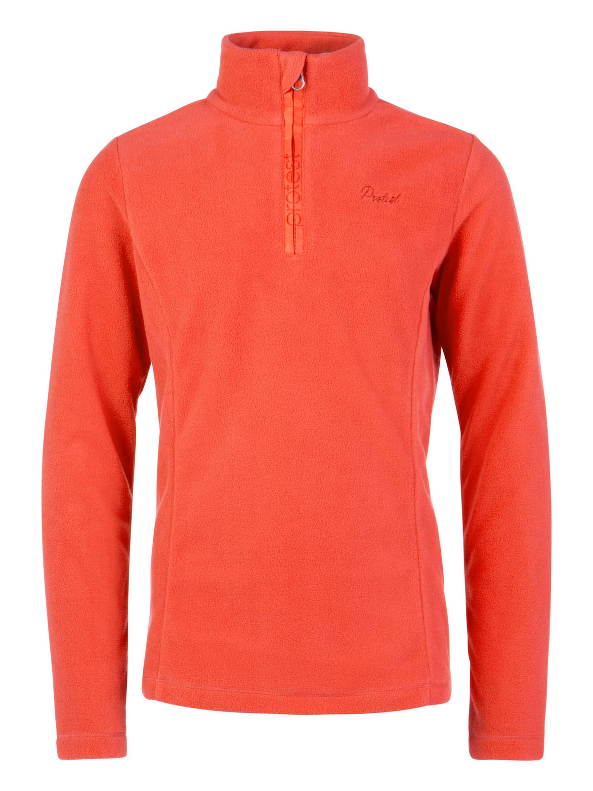 Mutey Jr 1 4 Zip Top, Red Alert