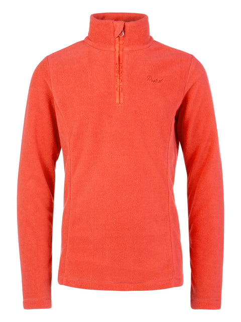 Mutey Jr 1 4 Zip Top, Red Alert