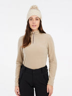 Protest MUTEZ 1/4 zip top, BambooBeige