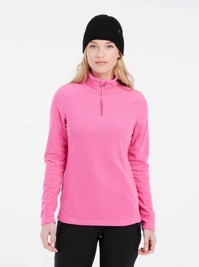 Protest MUTEZ 1/4 zip top, Foxy Pink