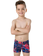 Speedo Marvel Spiderman Aquashort IM, Navy / Lava Red / N