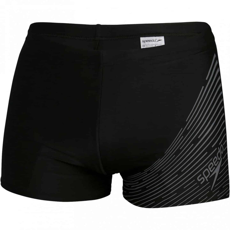 Speedo Medley Logo Aquashort M, Black / USA Charcoal