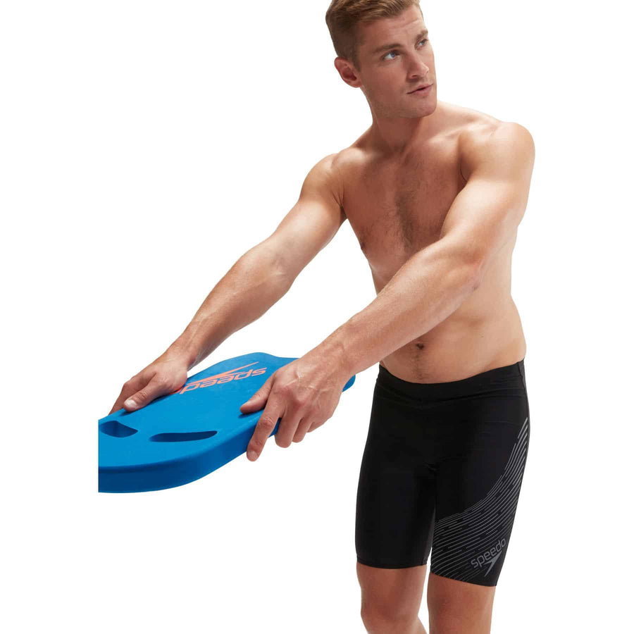Speedo Medley Logo Jammer M, Black / USA Charcoal