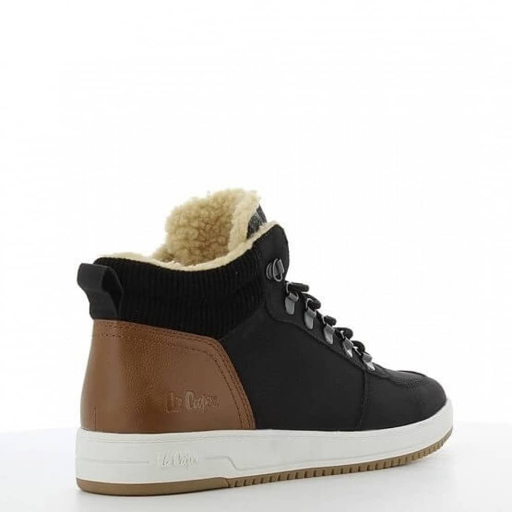 Men Casual High Sneakers Blk Lc002702 Blk 1