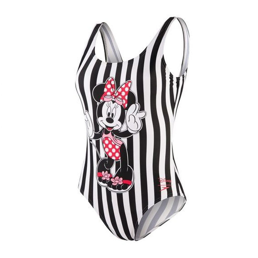 Speedo Minnie Placement U Back AF, Black/White