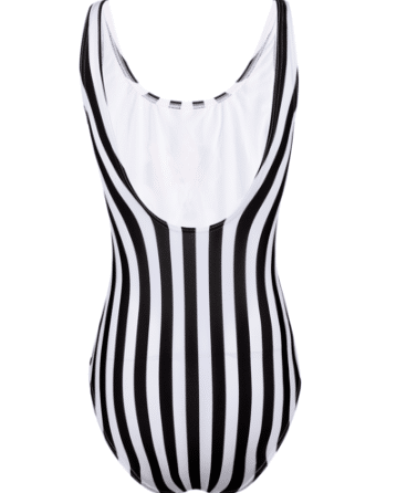 Speedo Minnie Placement U Back AF, Black/White
