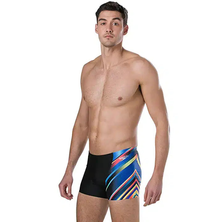Speedo MirrorFlash Allover  Digital V Panel AquashortAM