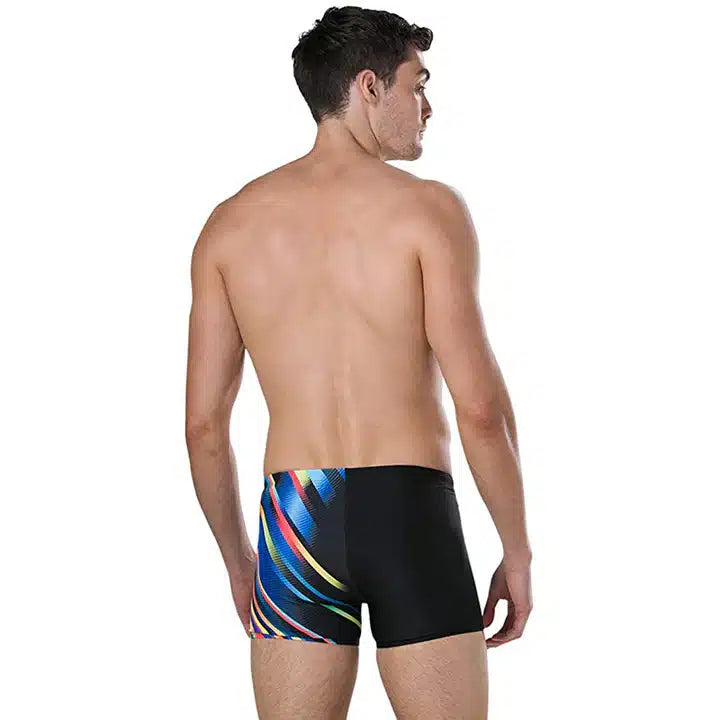 Speedo MirrorFlash Allover  Digital V Panel AquashortAM