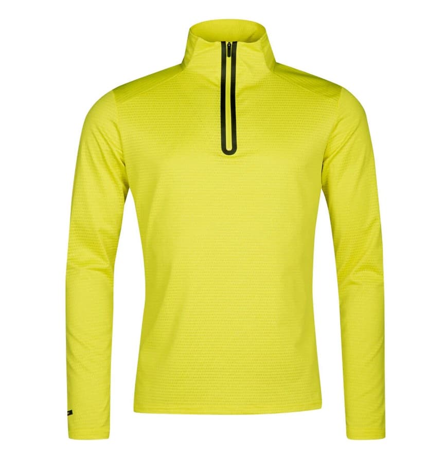 Moodi M Half Zip Shirt Sulphur Spring Yello Ha 088 0098 C41