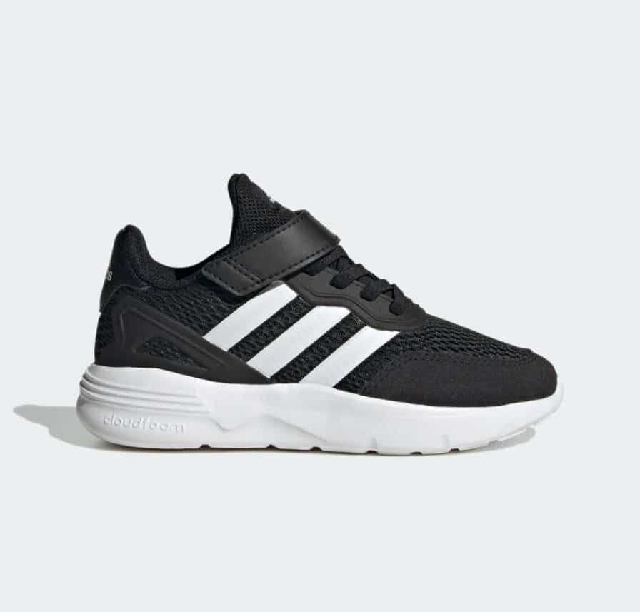 Adidas NEBZED EL K  CBLACK/FTWWH