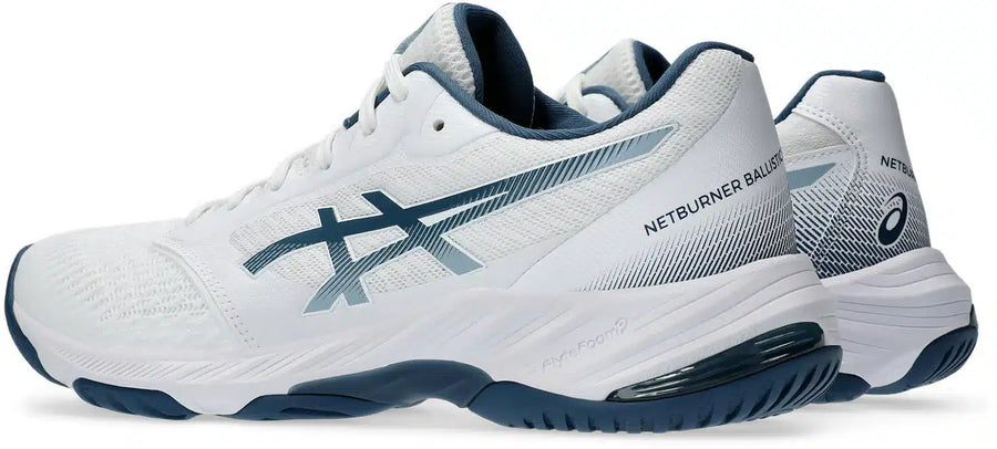 Asics NETBURNER BALLISTIC FF3, WHITE/ VINTAGE INDIGO