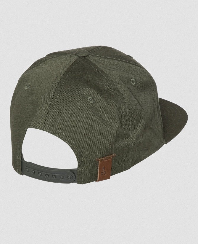 Protest NXG NAGIRI flatvisor snapback cap, Spruce