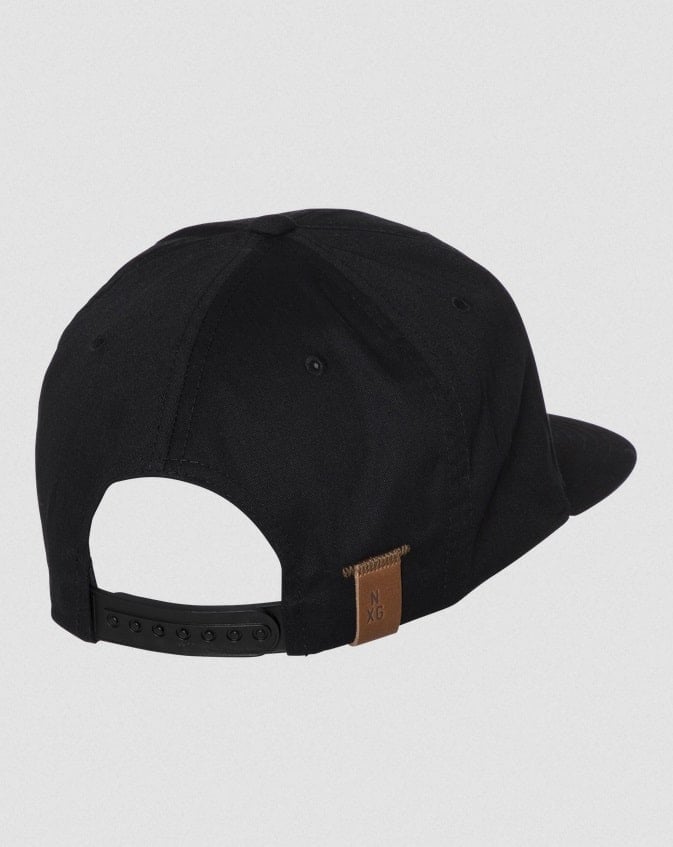 Protest NXG NAGIRI flatvisor snapback cap, True Black