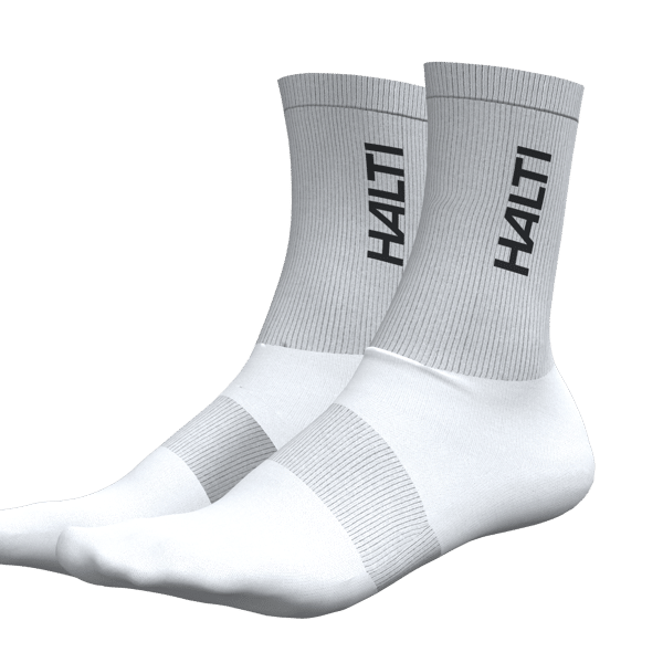 Halti Outdoor sport crew 3-pack socks, White
