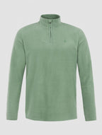 Protest PERFECTO 1/4 zip top, Marl Green