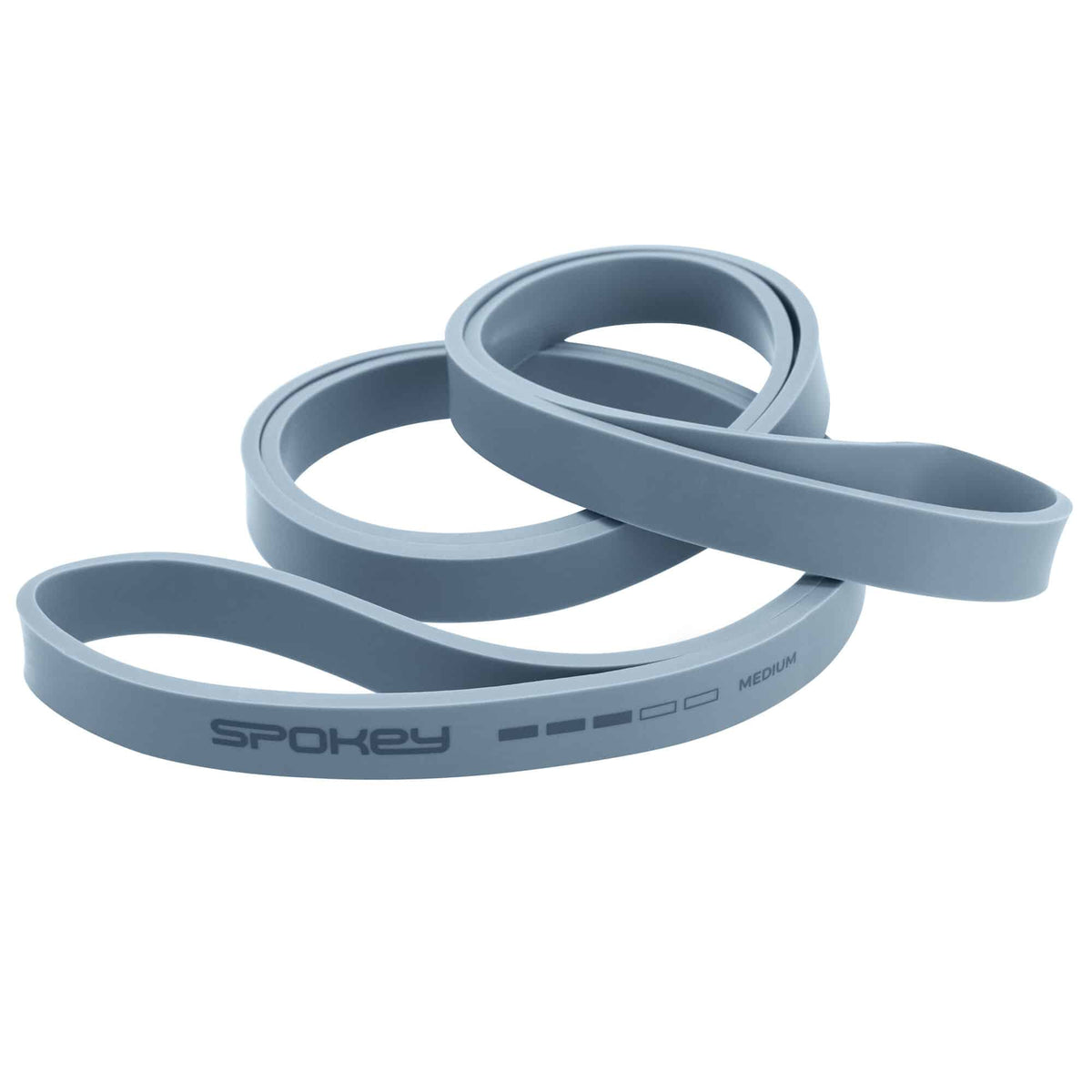 Spokey POWER fitnesa gumija medium BL