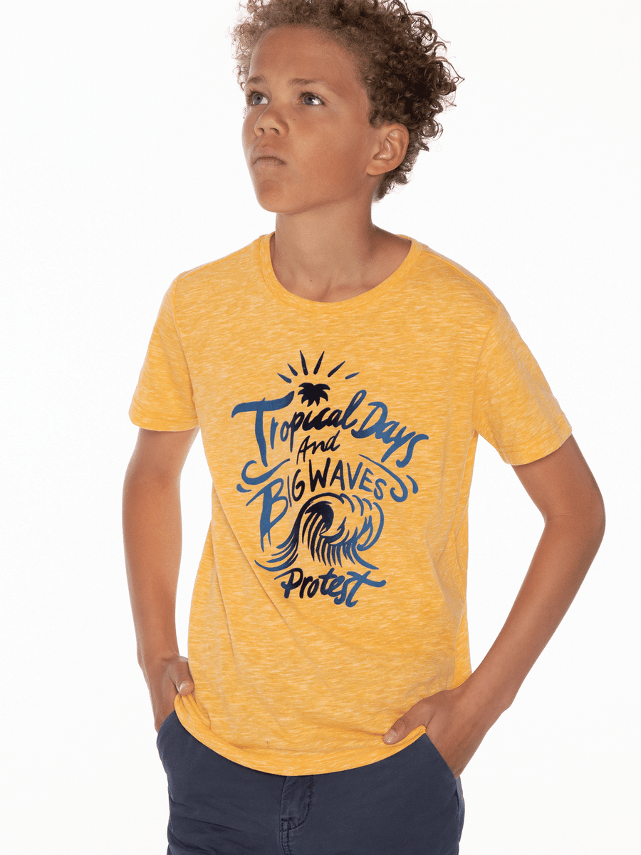 Protest LUCIEN JR t-shirt, Mellow Yellow