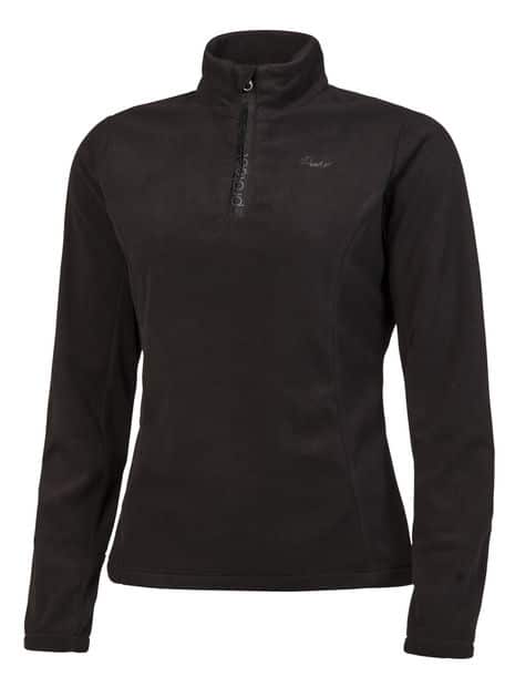 Protest MUTEY 1/4 zip top, True Black