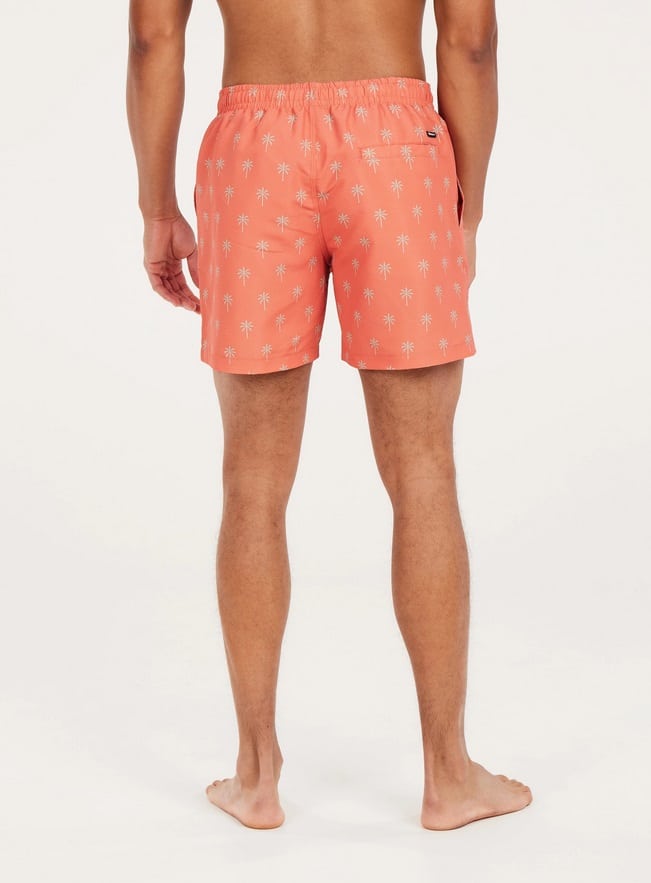 Protest PRTALVIS beachshort, Blood Orange