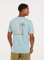 Protest PRTASTON t-shirt, Tourmaline Blue