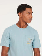 Protest PRTASTON t-shirt, Tourmaline Blue