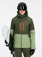 Protest PRTBAKIE snowjacket, Thyme