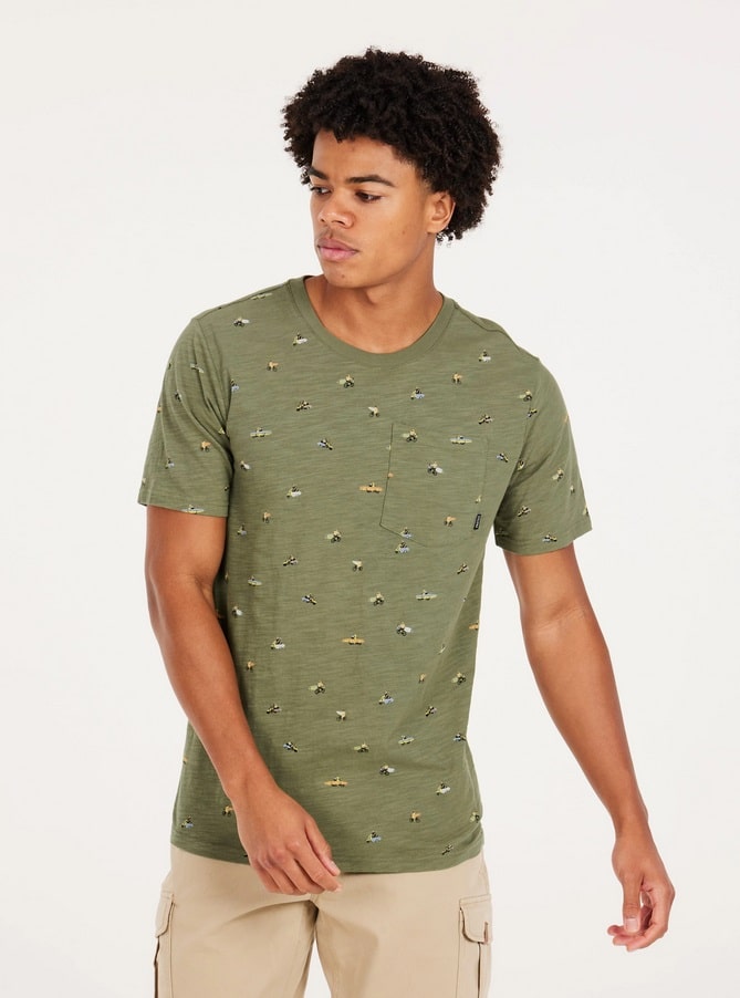 Protest PRTCHAREL t-shirt, Artichoke green