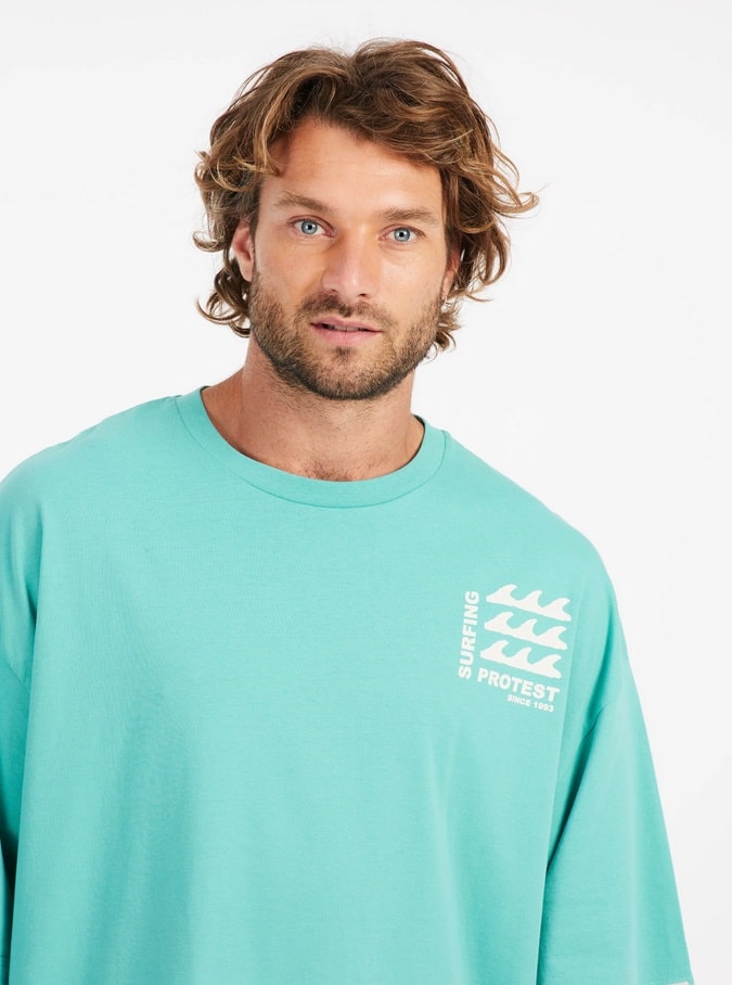 Protest PRTCode t-shirt, Wave Green
