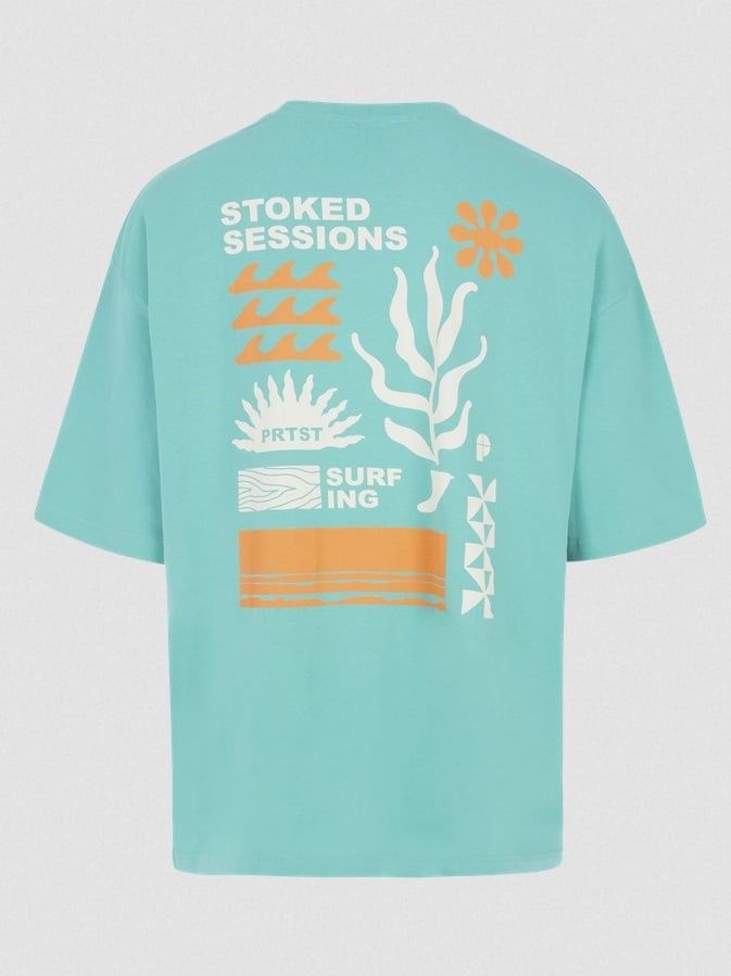 Protest PRTCode t-shirt, Wave Green
