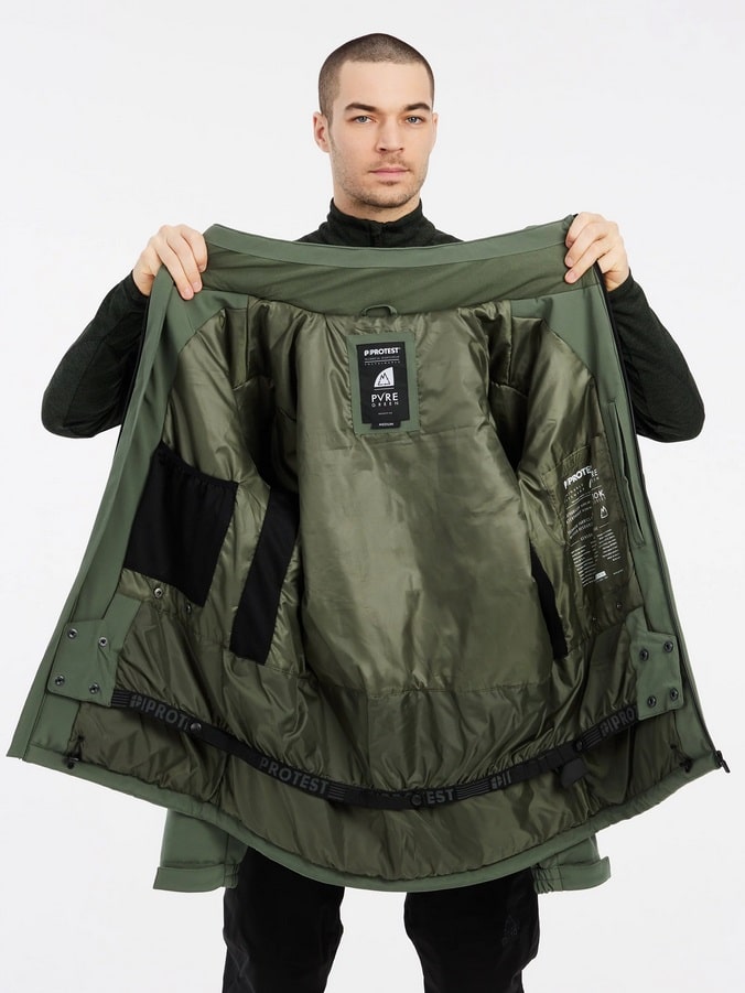 Protest PRTDUSTAN24 snowjacket, Thyme