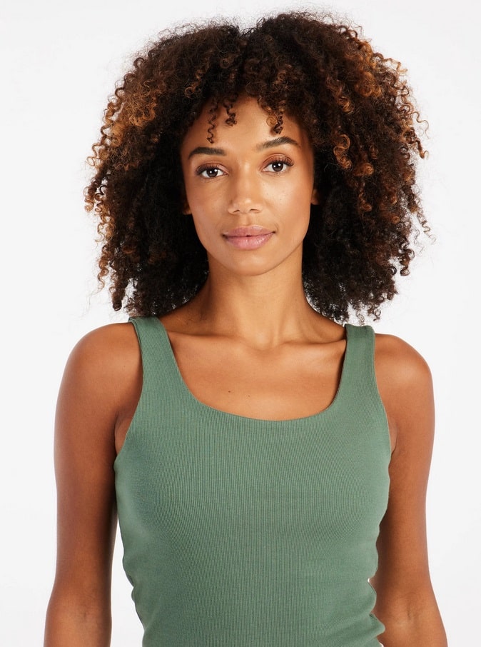 Protest PRTDazes singlet, Veggie Green