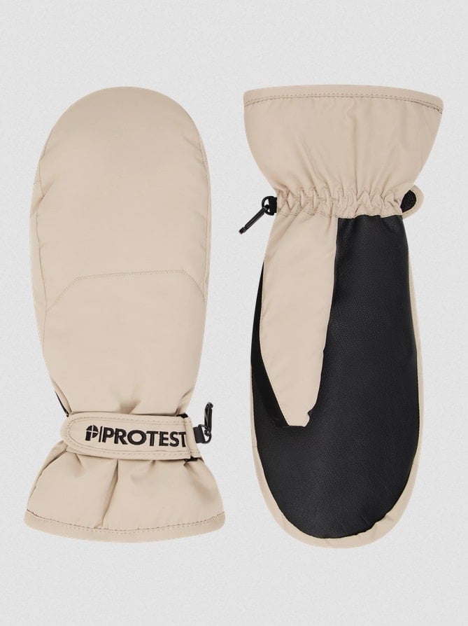 Protest PRTEMPIRE mitten, BambooBeige