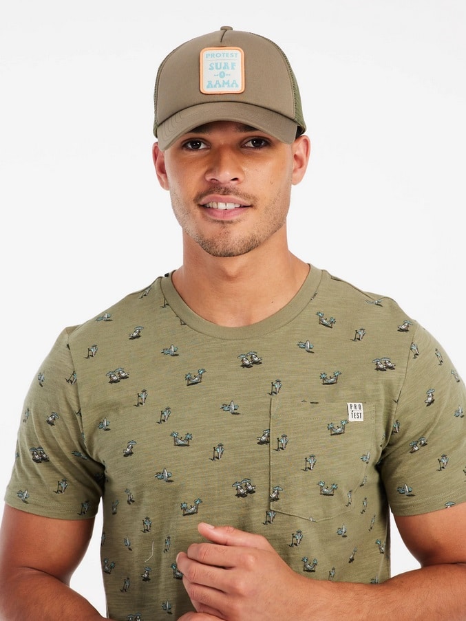 Protest PRTElston t-shirt, Artichoke green