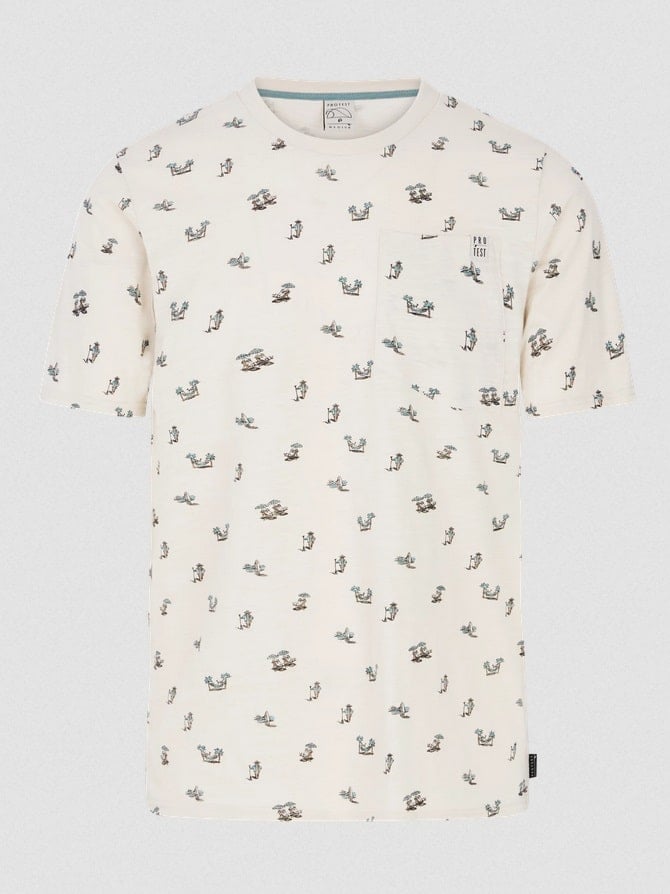 Protest PRTElston t-shirt, Kitoffwhite