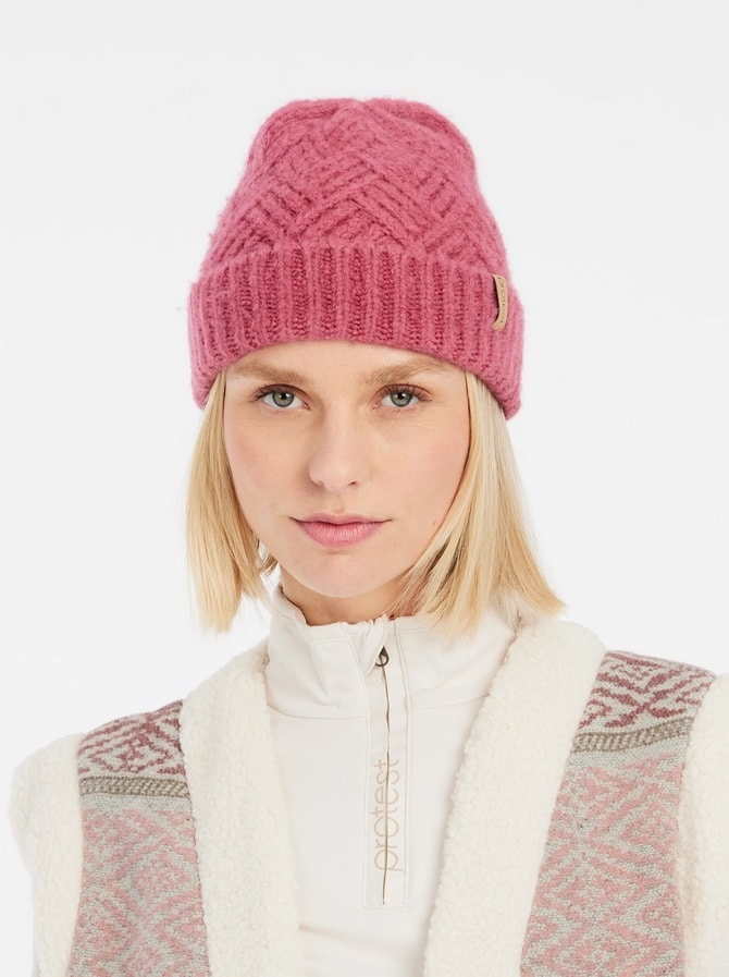 Protest PRTHEAP beanie, Rose Dust