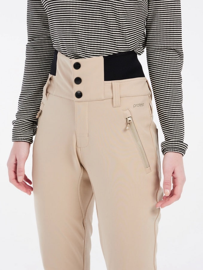 Protest PRTLULLABYOS snowpants, BambooBeige