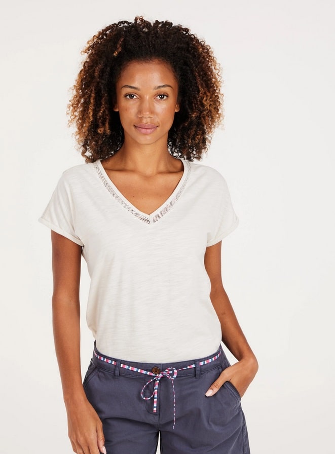 Protest PRTMONDAYS t-shirt, Kitoffwhite