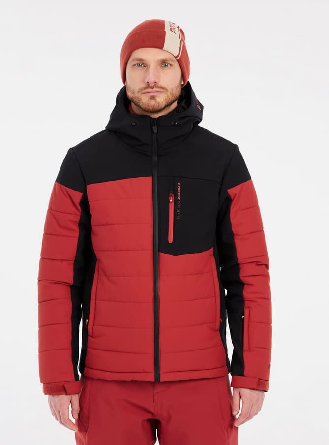 Protest PRTMOUNT24 snowjacket, Barn Red