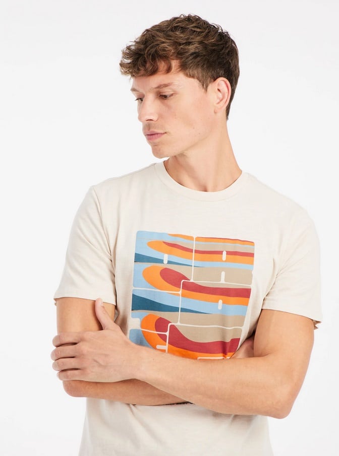 Protest PRTNiagra t-shirt, Kitoffwhite