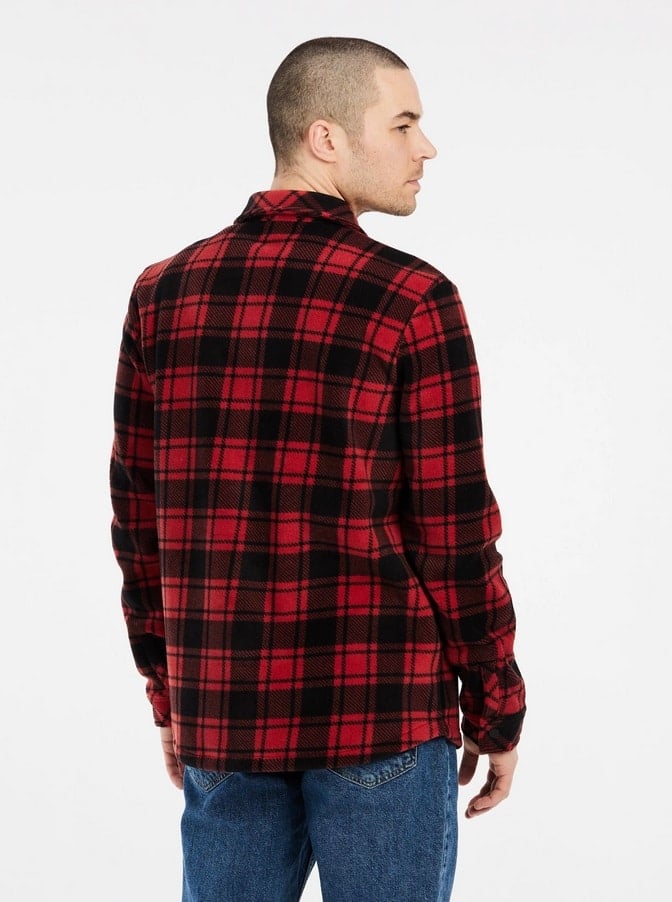 Protest PRTOUTWELL outdoor overshirt, Barn Red