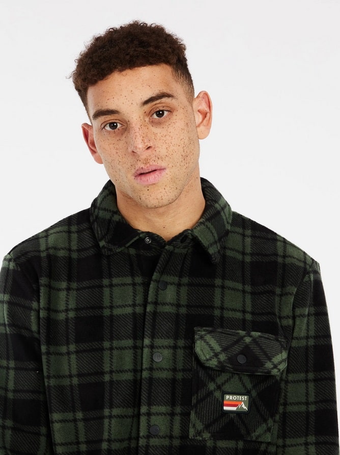 Protest PRTOUTWELL outdoor overshirt, Thyme