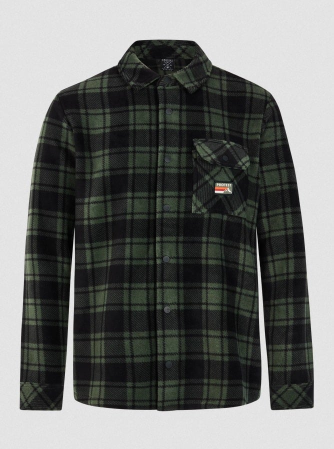 Protest PRTOUTWELL outdoor overshirt, Thyme