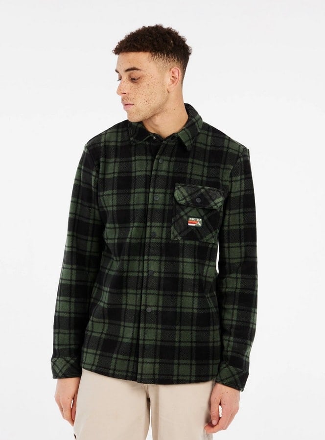 Protest PRTOUTWELL outdoor overshirt, Thyme