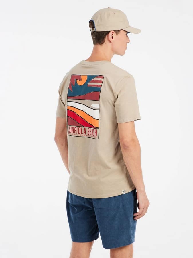 Protest PRTOxford t-shirt, BambooBeige