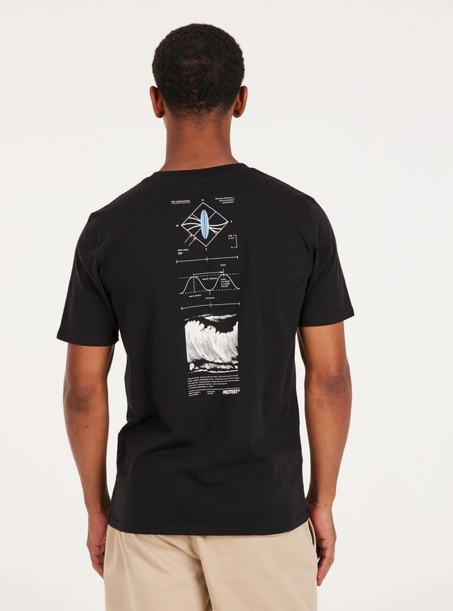 Protest PRTPENALT t-shirt, True Black