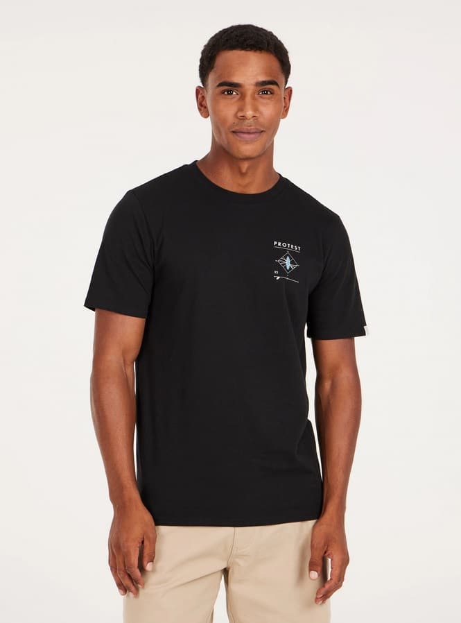 Protest PRTPENALT t-shirt, True Black