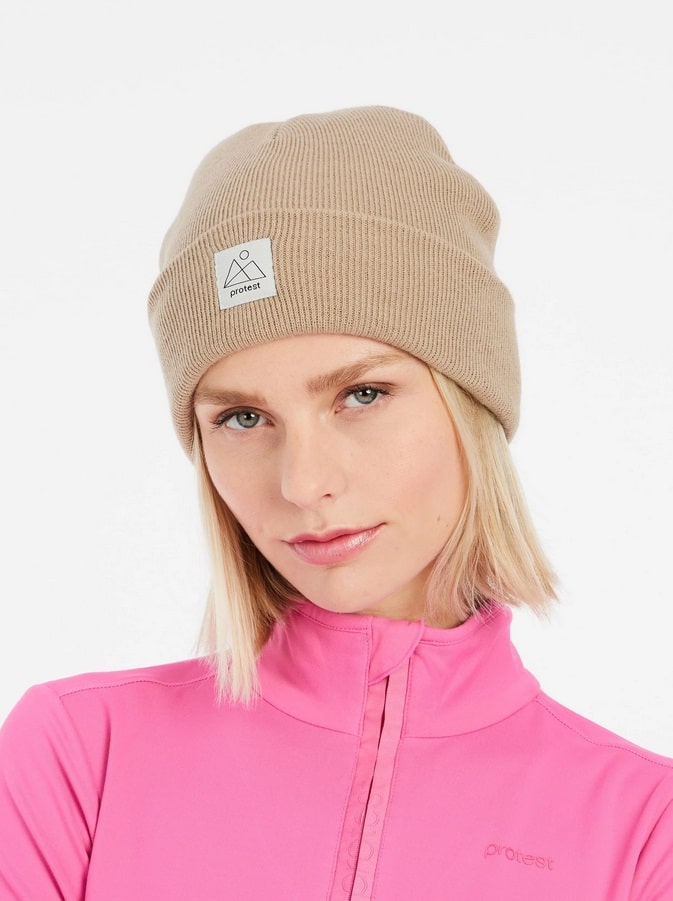 Protest PRTPRI24 beanie, BambooBeige