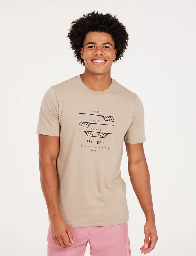 Protest PRTRIMBLE t-shirt, BambooBeige